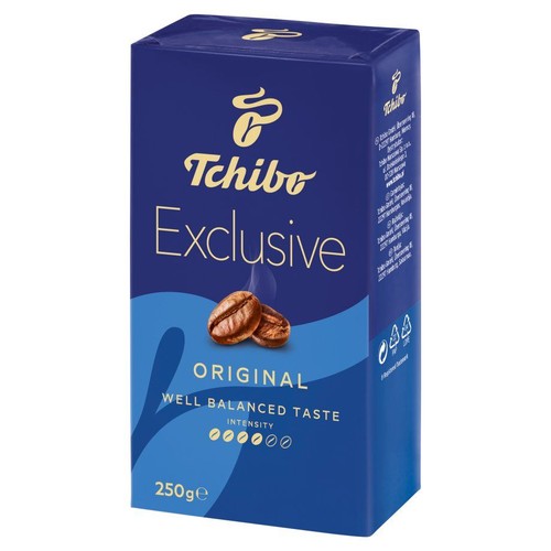 Exclusive Kawa palona mielona Tchibo 250 g