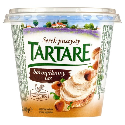 Serek puszysty Borowikowy Las Tartare 140 g