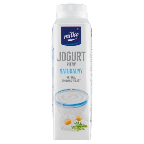 Jogurt pitny naturalny Milko 330 g