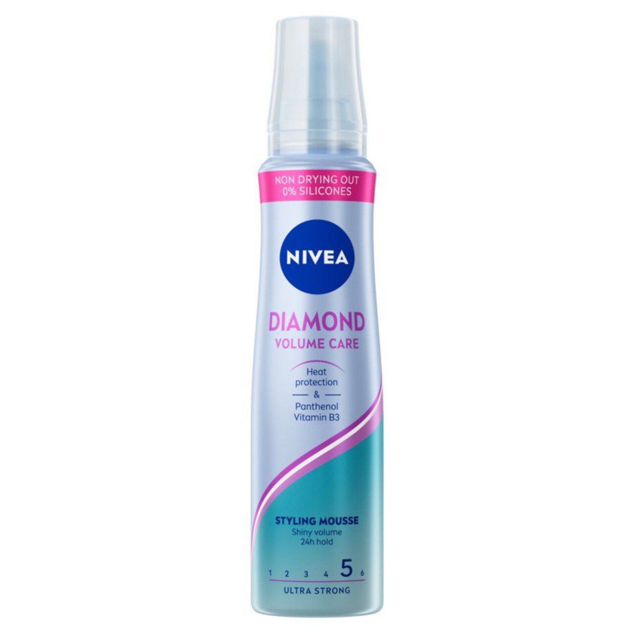 Pianka do włosów Diamond Volume 5   NIVEA 150 ml