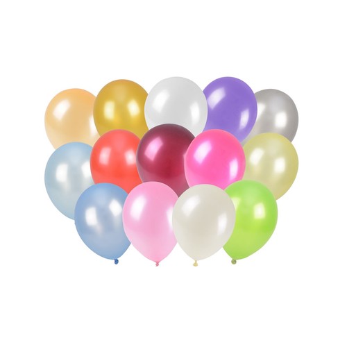 Balony metalizowane Party Time 25 cm Arpex 12 sztuk