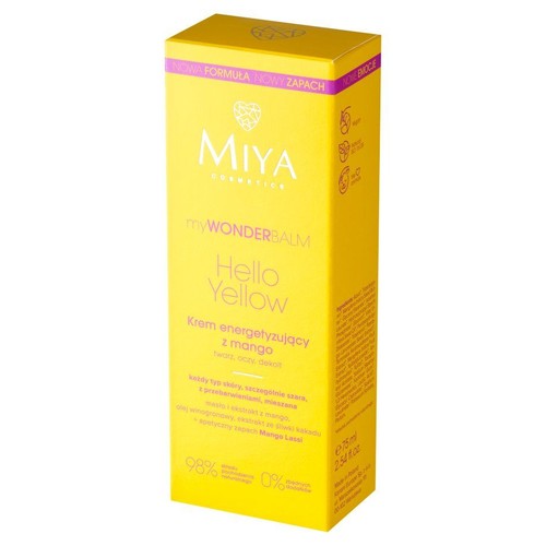 Krem energetyzujący z mango Miya 75 ml