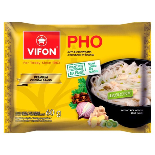 Zupa Pho instant z kluskami ryżowymi  Vifon 60 g