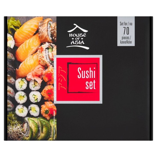  Zestaw do sushi na 70 kawałków House of Asia 1 zestaw