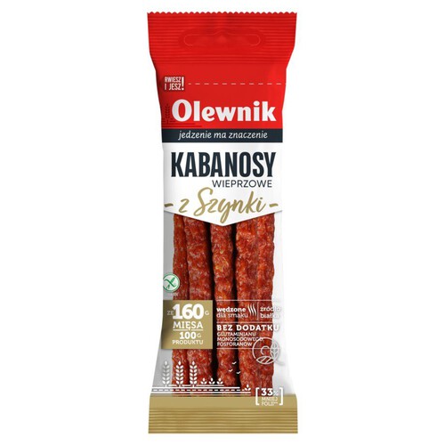Kabanosy wieprzowe Olewnik 105 g