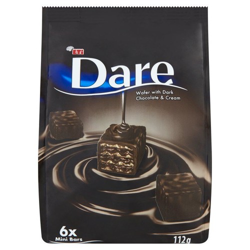 Wafelki z kremem kakaowym w czekoladzie deserowej Eti 112 g