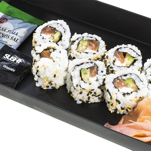 Sushi ura z łososiem i serkiem Hana Group 125 g 