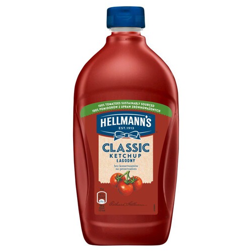 Ketchup łagodny Hellmann's 800 g