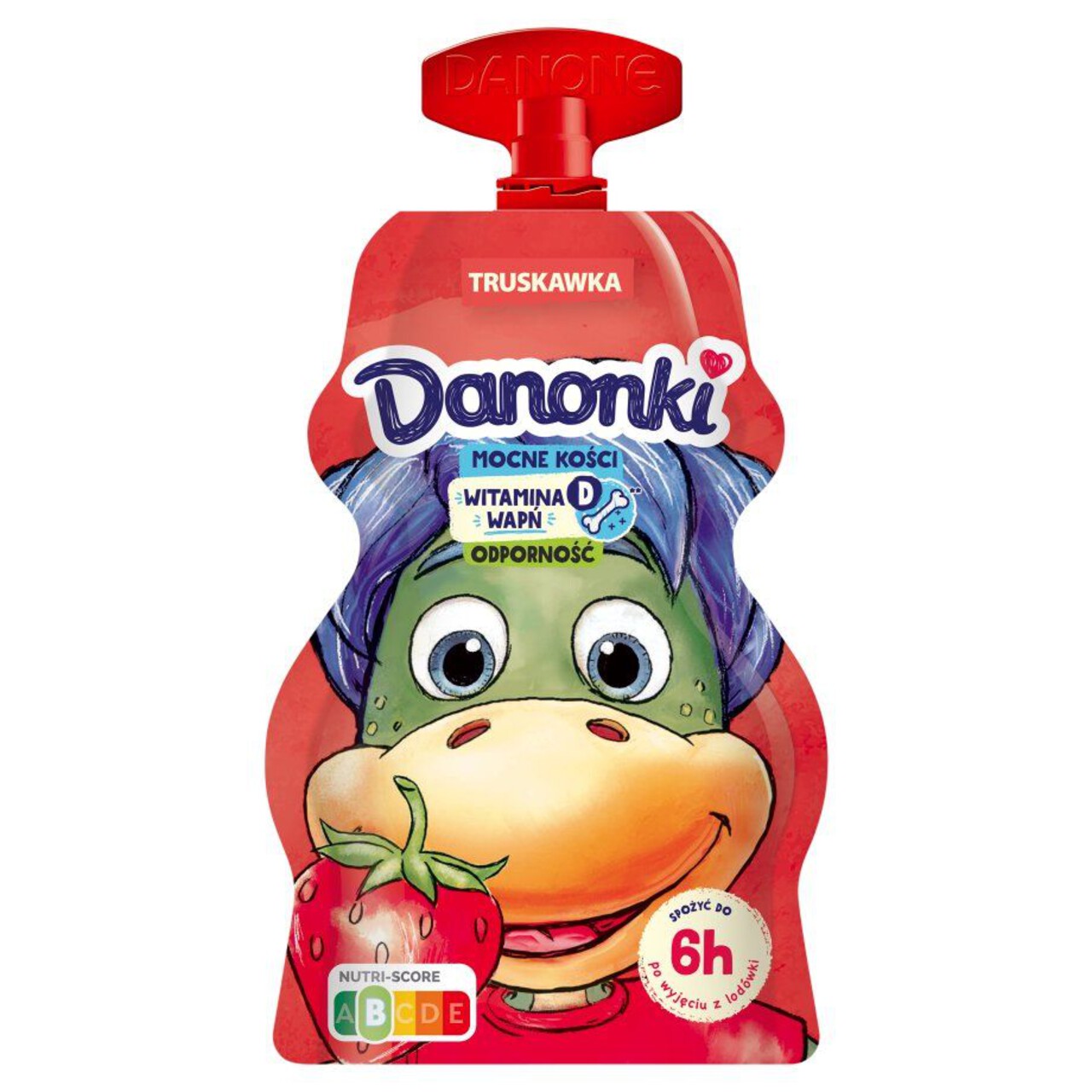 Danonki jogurt truskawkowy Danone 70 g