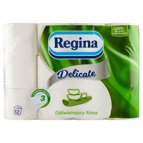 Papier toaletowy ALOE VERA  Regina 12 rolek