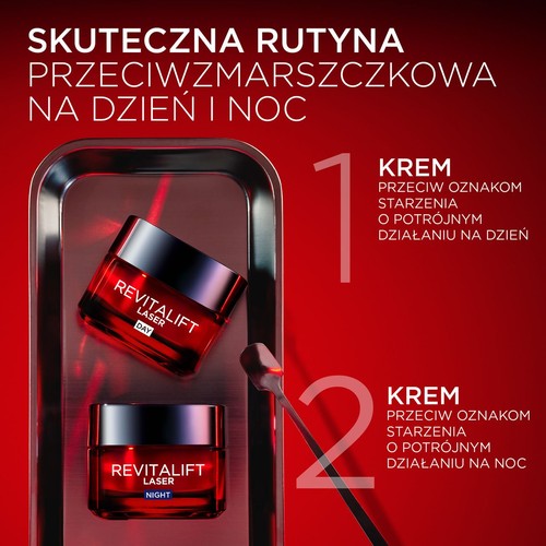 Krem-Maska Anti-Age na noc Revitalift Laser X3  L'Oreal Paris 50 ml