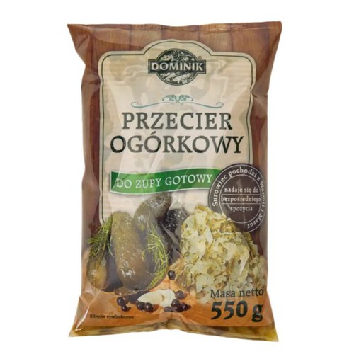 Przecier ogórkowy do zupy Dominik 550 g