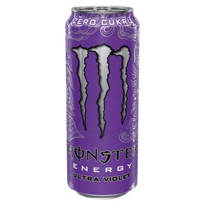 Gazowany napój energetyczny z tauryną, kofeiną, L-karnityną z dodatkiem witamin z grupy B  Monster 500 ml