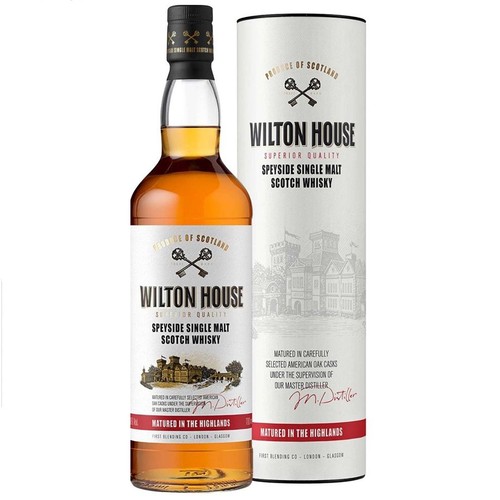 Whisky single malt Speyside alk. 40,0% obj. Wilton House 700 ml