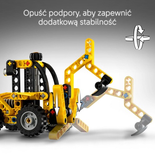 Technic Koparko-ładowarka 42197 LEGO 1 sztuka