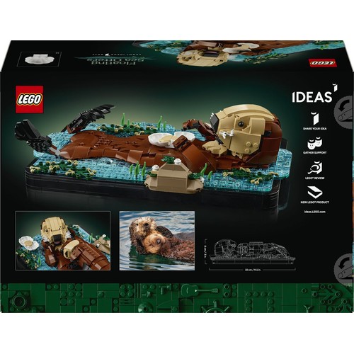 Zestaw konstrukcyjny Ideas Pływające wydry 21366 LEGO 1 sztuka