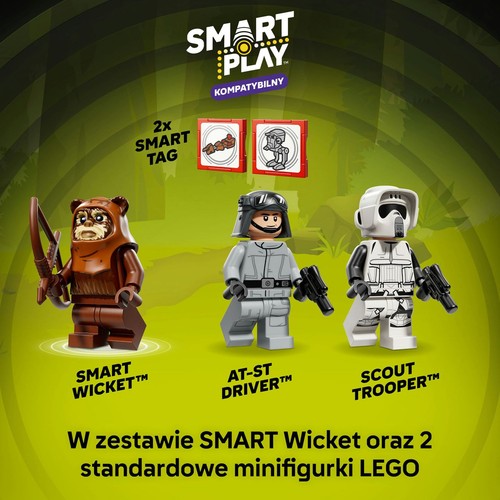 Star Wars™ SMART Play™: Atak AT-ST™ na Endor 75424 LEGO 1 sztuka