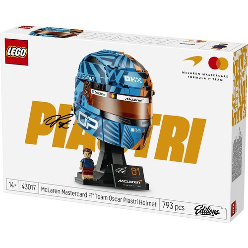 Editions Kask Oscar Piastri McLaren Mastercard F1® Team 43017 LEGO 1 sztuka