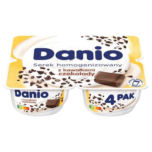 Danio extra czekolada Danone 4 x 130 g 