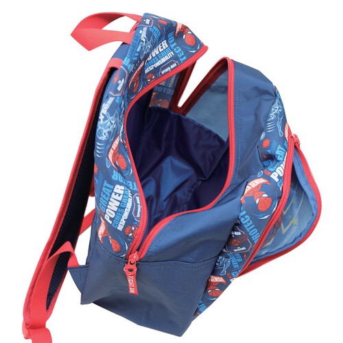 Plecak 2 komory niebiesko-czerwony Spiderman Auchan 1 sztuka