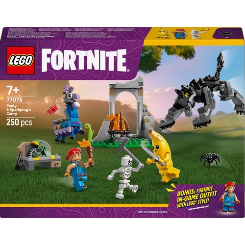 Fortnite® Skórek i Iskra oraz obóz 77075 LEGO 1 sztuka