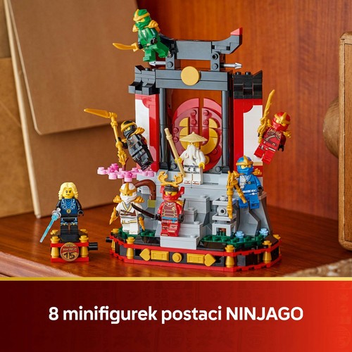 NINJAGO® Ozdoba z postaciami ninja — 15-lecie 71866 LEGO 1 sztuka