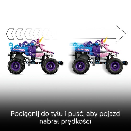 Technic Monster Jam™ Sparkle Smash™ z napędem typu pull-back 42220 LEGO 1 sztuka