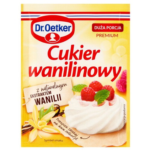 Cukier wanilinowy premium Dr. Oetker 16 g