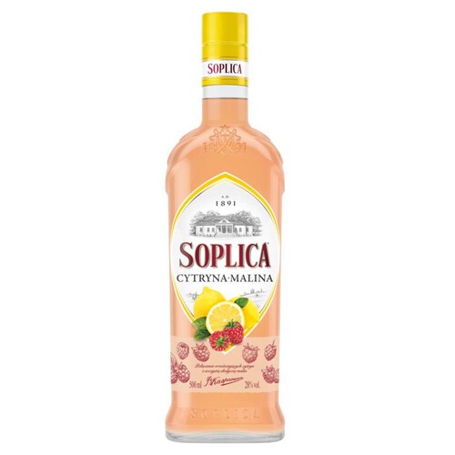 Wódka smakowa cytryna - malina Soplica 500 ml