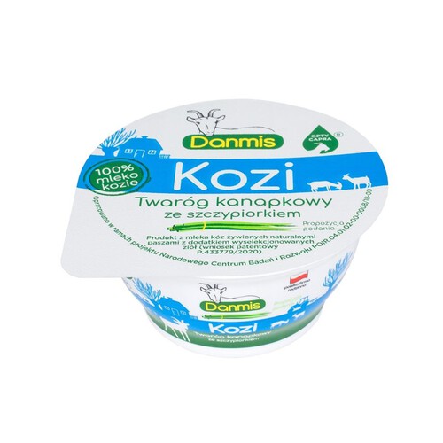 Kozi twaróg kanapkowy ze szczypiorkiem Danmis 150 g