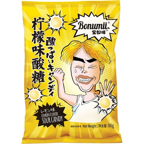 Cukierki kwaśne - Cytryna   Bonumii 88 g