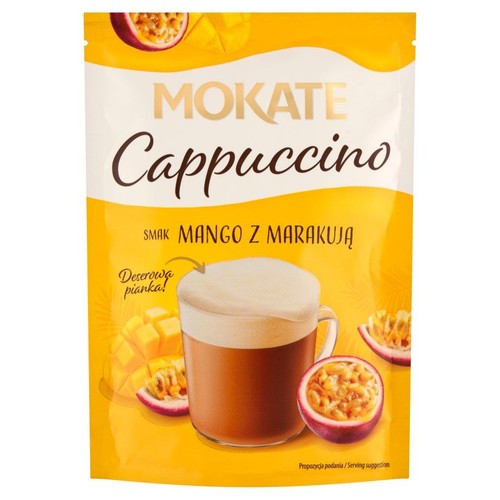 Cappuccino o smaku mango z marakują Mokate 40 g