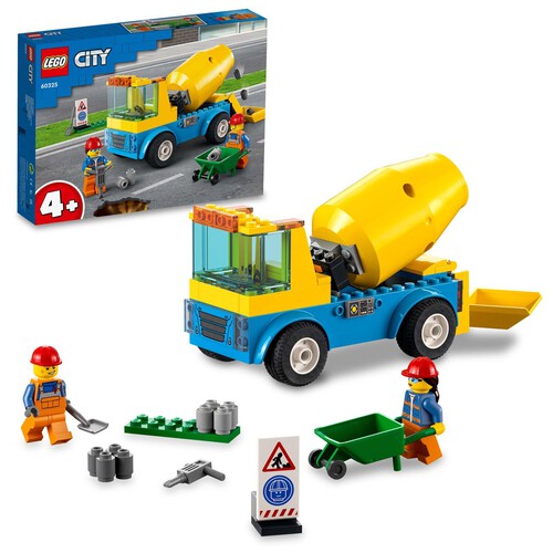 City Ciężarówka z betoniarką 60325 LEGO 1 sztuka