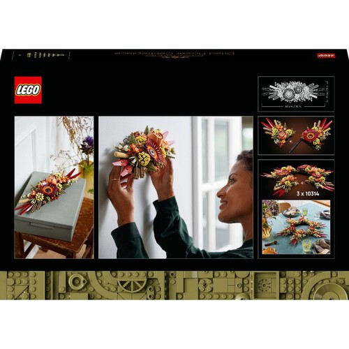 Icons Stroik z suszonych kwiatów 10314 LEGO 1 sztuka