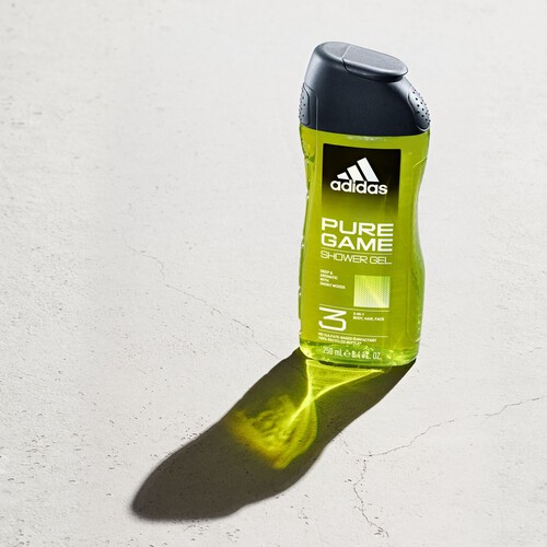 Żel pod prysznic Pure Game 3w1 Adidas 400 ml