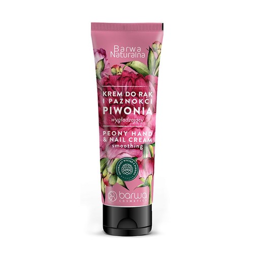 Krem do rąk i paznokci piwonia Barwa Naturalna 100 ml