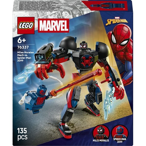 Marvel Miles Morales kontra Spider-Man 2099 76337 LEGO 1 sztuka
