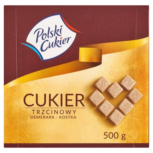 Cukier trzcinowy kostka Polski Cukier 500 g