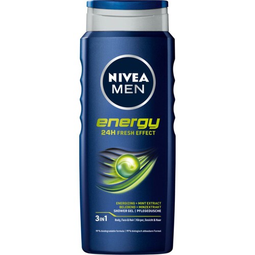 Men Żel pod prysznic Energy NIVEA 500 ml