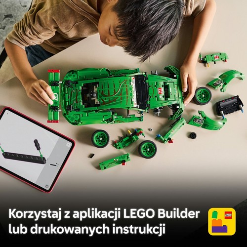 Technic Samochód Porsche 911 GT3 R REXY AO Racing 42224 LEGO 1 sztuka