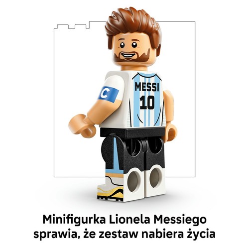 Editions Lionel Messi - piłkarskie momenty 43011 LEGO 1 sztuka