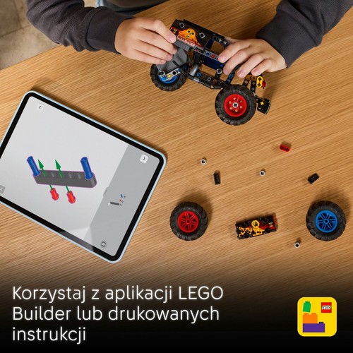 Technic Monster Jam™ Grave Digger™ Ogień i lód 42219 LEGO 1 sztuka