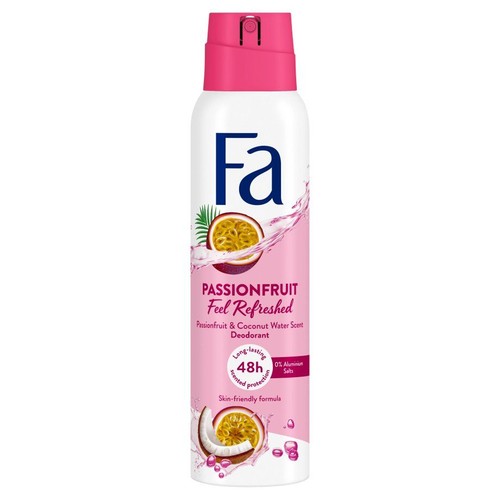 Dezodorant w sprayu o zapachu marakui i wody kokosowej Fa 150 ml