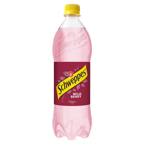 Napój gazowany Wild Berry o smaku owoców leśnych Schweppes 850 ml