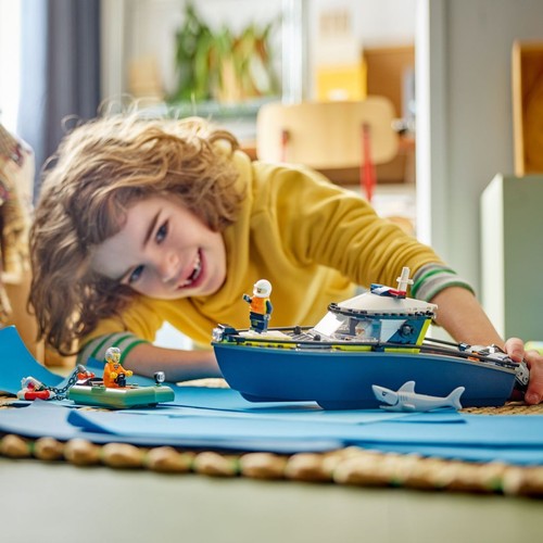 City Pościg łodzią policyjną 60456 LEGO 1 sztuka