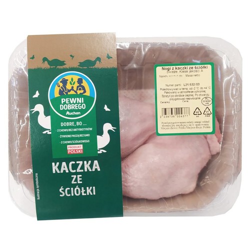 Nogi z kaczki ze ściółki świeże Pewni Dobrego na wagę ok. 600 g