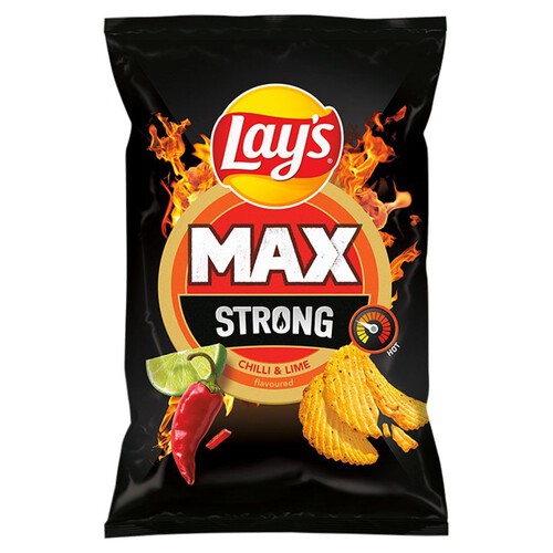 Chipsy Strong Chili  Lays 120 g