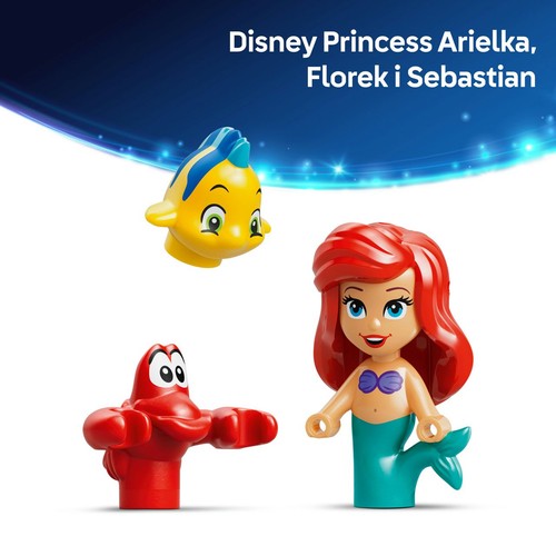 Disney Princess Magiczny minipałac Arielki 43285 LEGO 1 sztuka