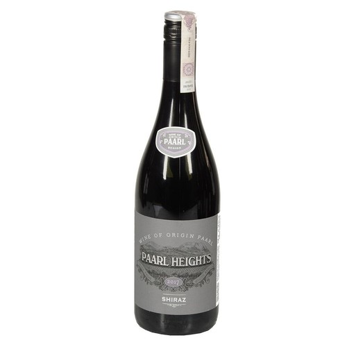 Wino południowoafrykańskie czerwone wytrawne Shiraz alk. 14,0% obj. Paarl Heights 750 ml