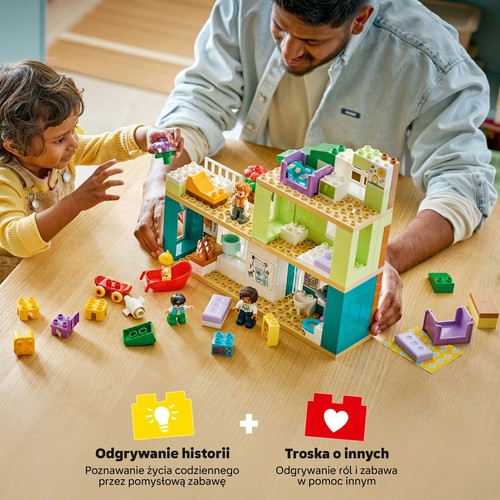 DUPLO® Moje miasteczko Nowoczesny dom rodzinny 3 w 1 z figurkami 10470 LEGO 1 sztuka